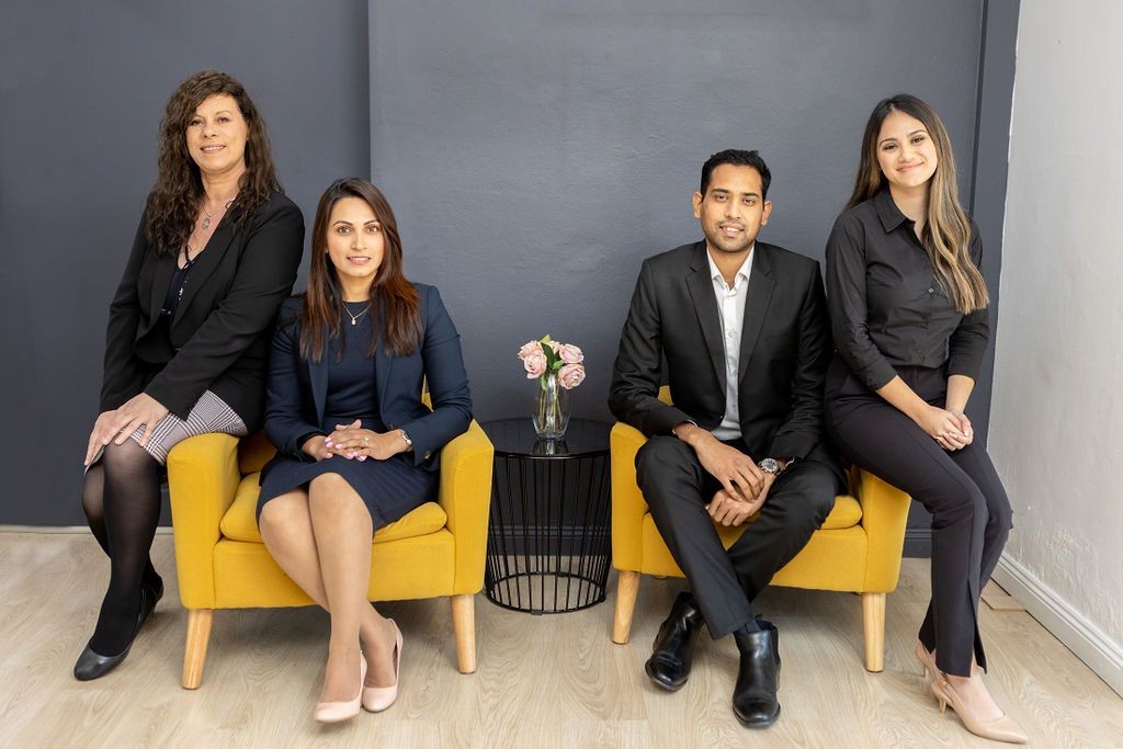 Corporate team portraits